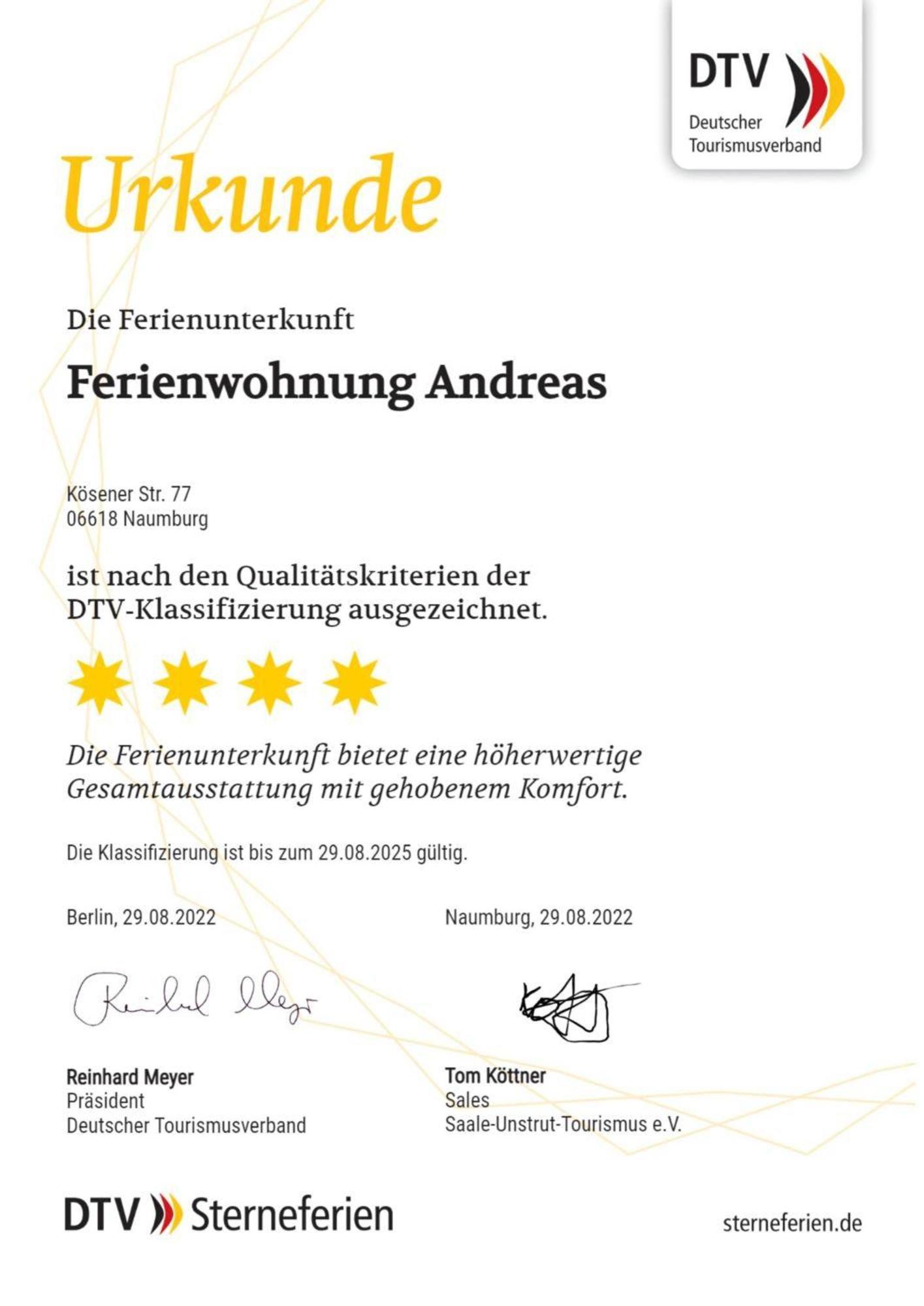 Ferienwohnung Andreas 나움부르크 외부 사진